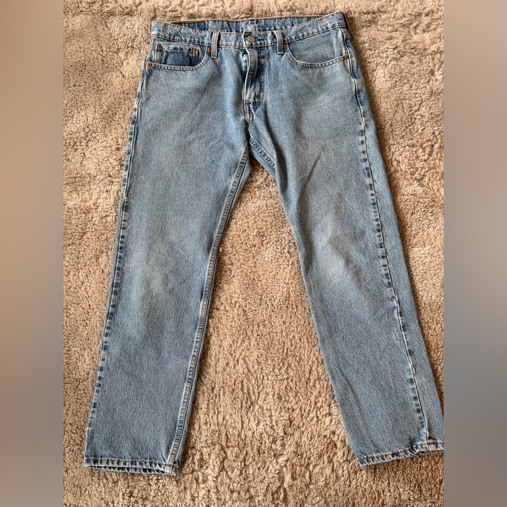 Vintage Levi’s 502 Light Wash Straight Leg Jeans W32 L32